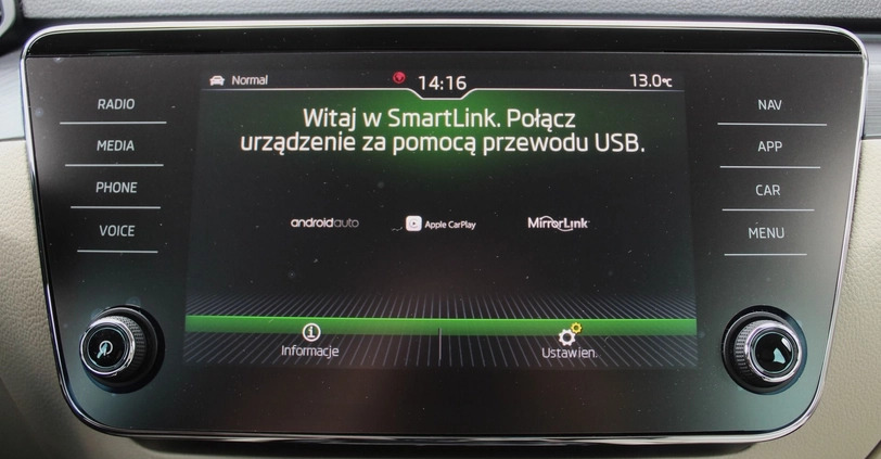Skoda Superb cena 87900 przebieg: 113069, rok produkcji 2017 z Byczyna małe 529